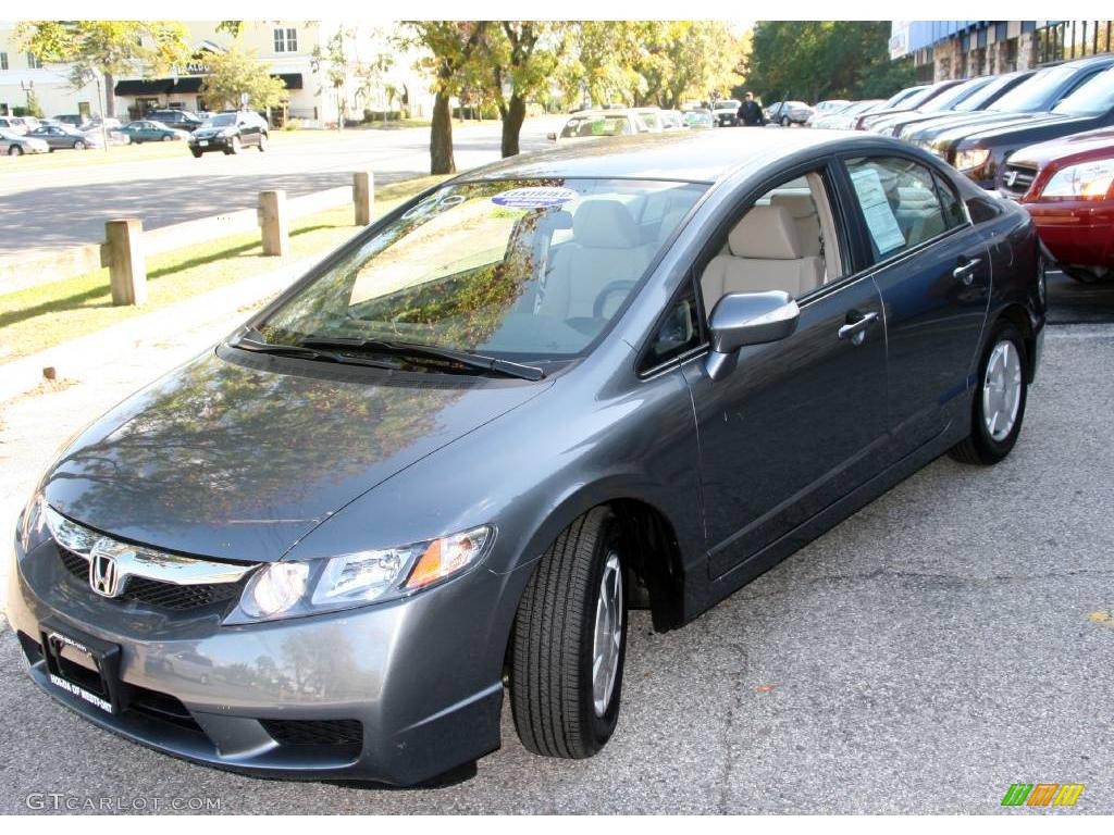 Magnetic Pearl Honda Civic Hybrid Sedan Photo