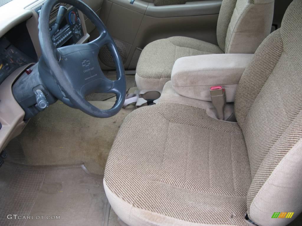 Beige Interior 1996 Chevrolet S10 LS Extended Cab 4x4 Photo #19117962