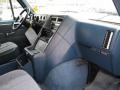 1989 Light Blue Metallic GMC Rally Wagon 2500 STX Passenger Van  photo #21