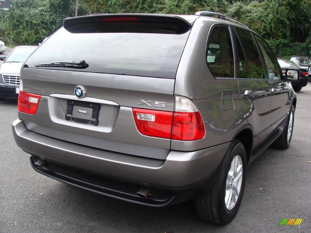 2006 X5 3.0i - Sterling Grey Metallic / Beige photo #5