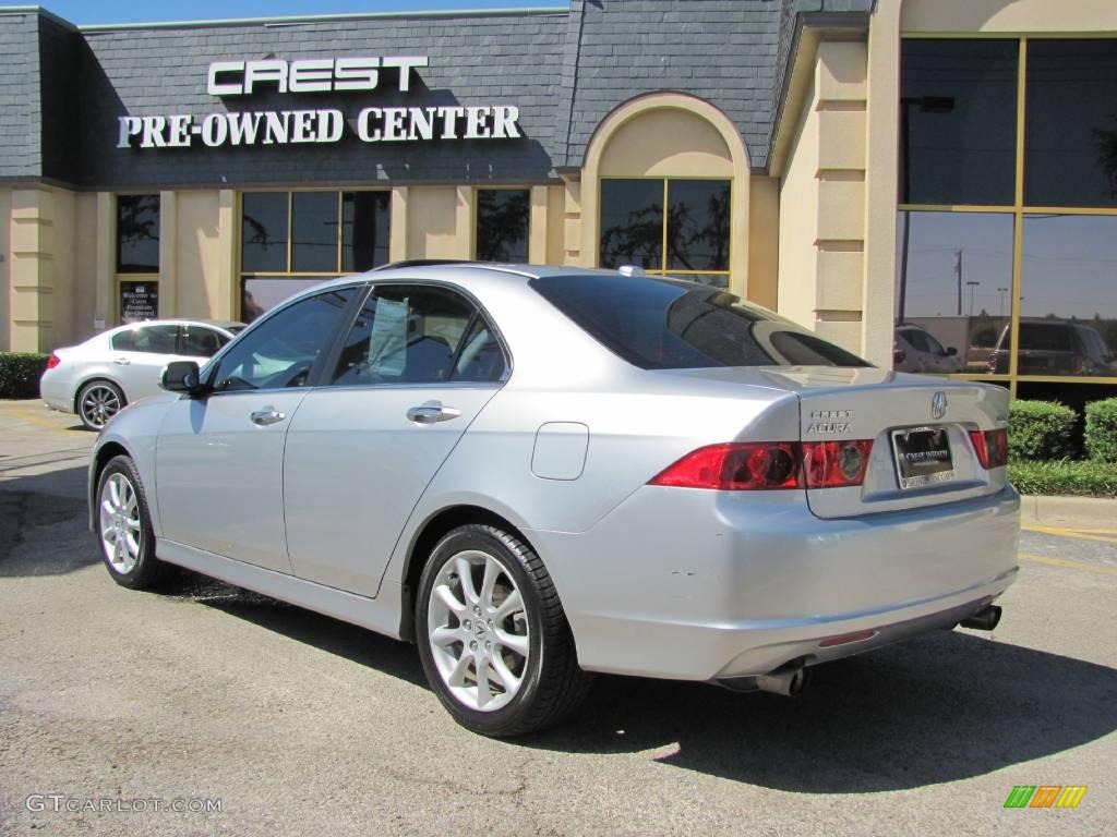 2006 TSX Sedan - Alabaster Silver Metallic / Ebony Black photo #5