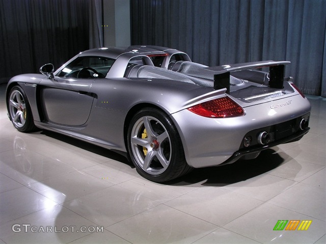 GT Silver Metallic 2005 Porsche Carrera GT Standard Carrera GT Model Exterior Photo #191193