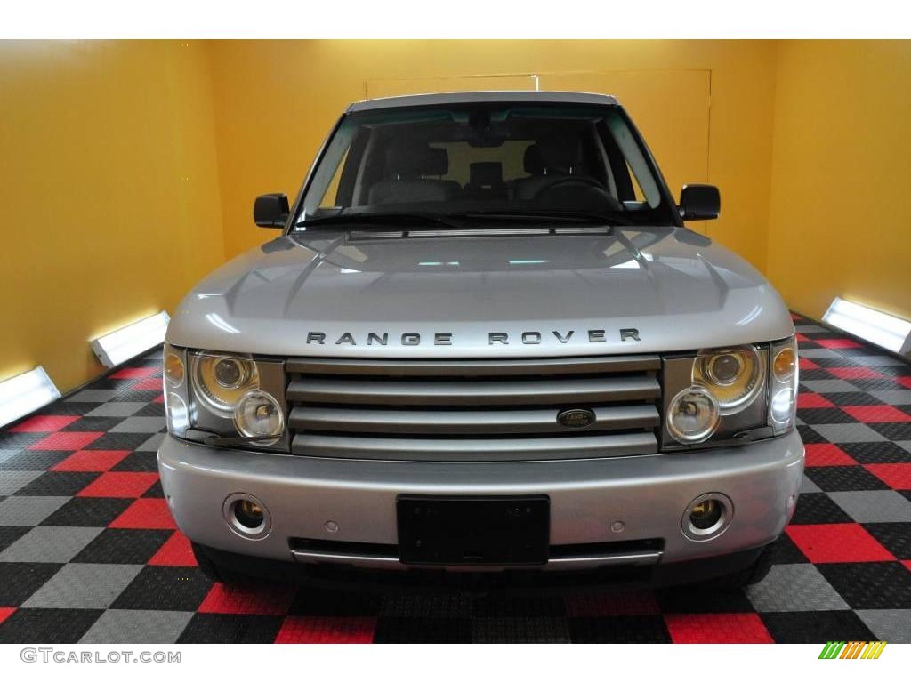 2004 Range Rover HSE - Zambezi Silver Metallic / Charcoal/Jet Black photo #2