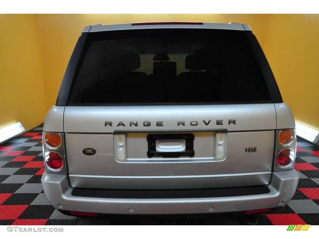 2004 Range Rover HSE - Zambezi Silver Metallic / Charcoal/Jet Black photo #5