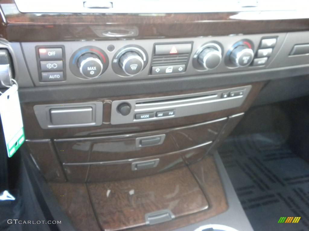 2006 7 Series 750Li Sedan - Sterling Grey Metallic / Black Nasca Leather photo #18