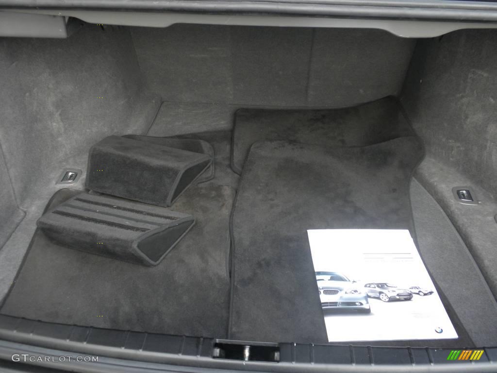 2006 7 Series 750Li Sedan - Sterling Grey Metallic / Black Nasca Leather photo #21