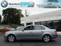 2007 Silver Grey Metallic BMW 5 Series 525xi Sedan  photo #3