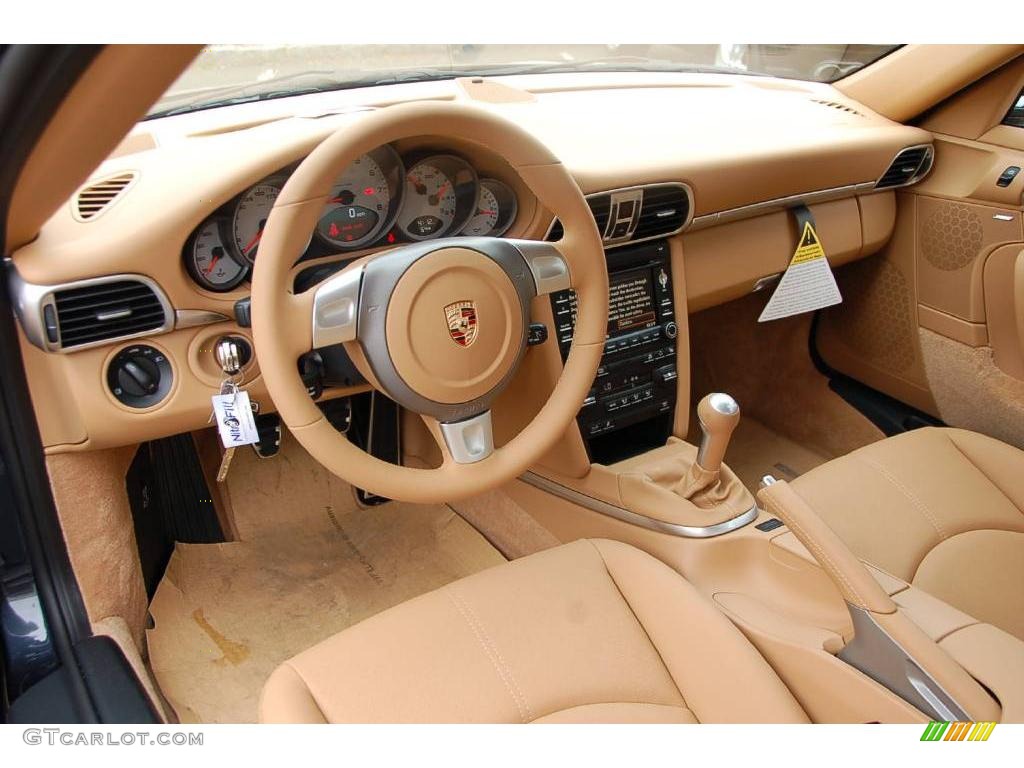2009 911 Carrera S Coupe - Atlas Grey Metallic / Sand Beige photo #14
