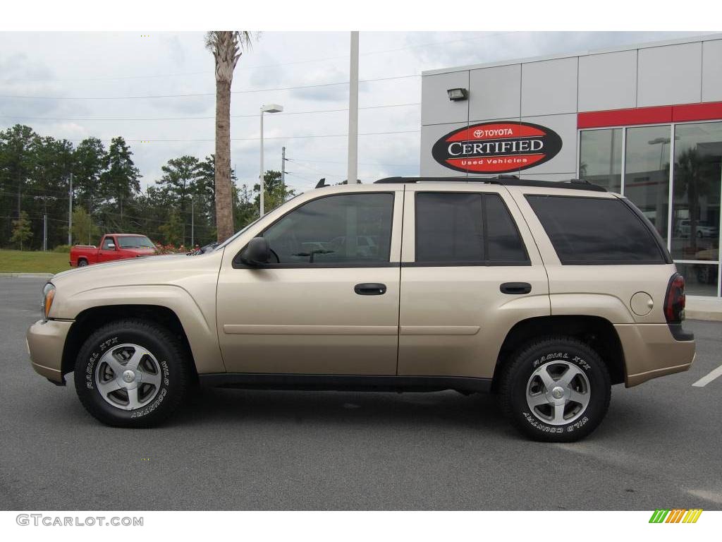 2006 TrailBlazer LS - Sandstone Metallic / Light Cashmere/Ebony photo #1