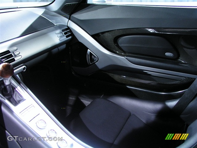 Dark Grey Natural Leather Interior 2005 Porsche Carrera GT Standard Carrera GT Model Photo #191242