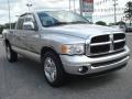 2005 Bright Silver Metallic Dodge Ram 1500 SLT Quad Cab  photo #8