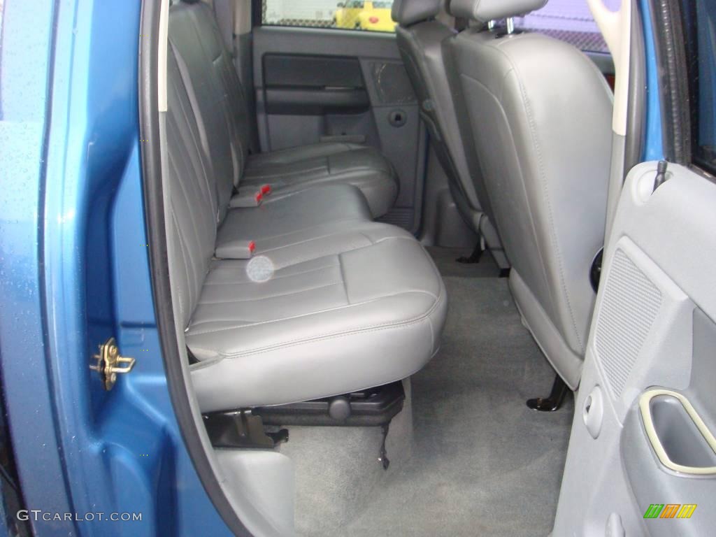 2006 Ram 1500 Laramie Quad Cab 4x4 - Atlantic Blue Pearl / Medium Slate Gray photo #19