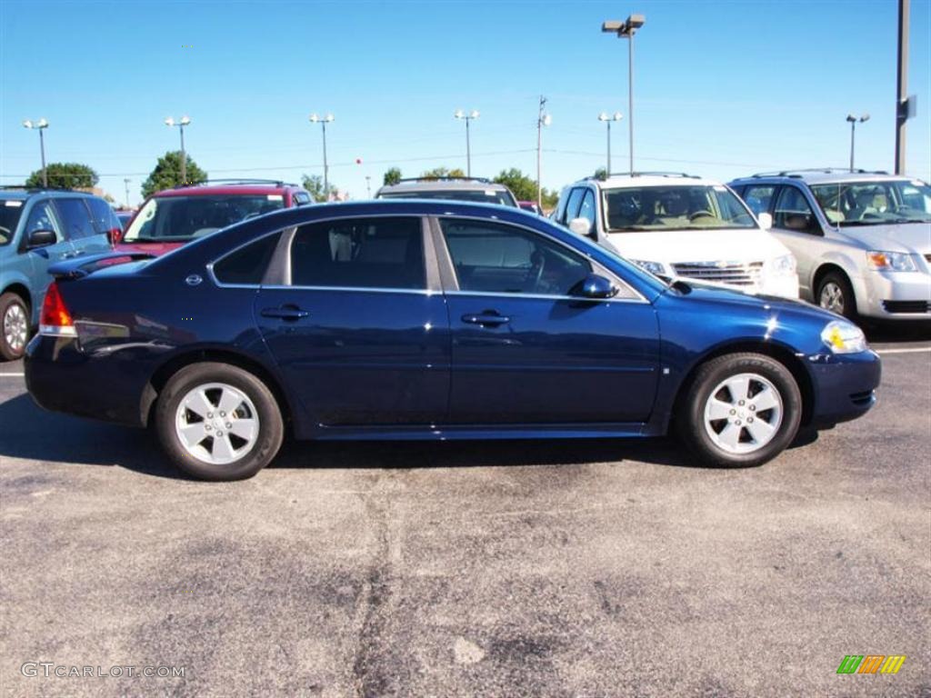 2009 Impala LT - Imperial Blue Metallic / Ebony photo #1