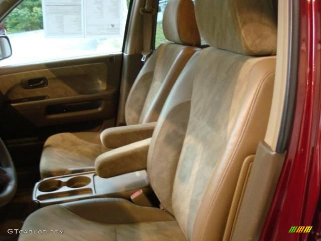 2003 CR-V EX 4WD - Chianti Red Pearl / Saddle photo #8