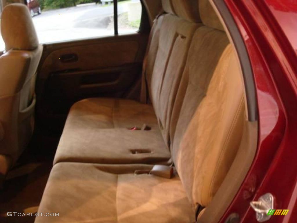 2003 CR-V EX 4WD - Chianti Red Pearl / Saddle photo #9