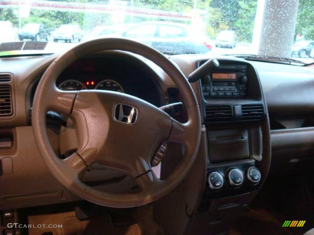 2003 CR-V EX 4WD - Chianti Red Pearl / Saddle photo #10