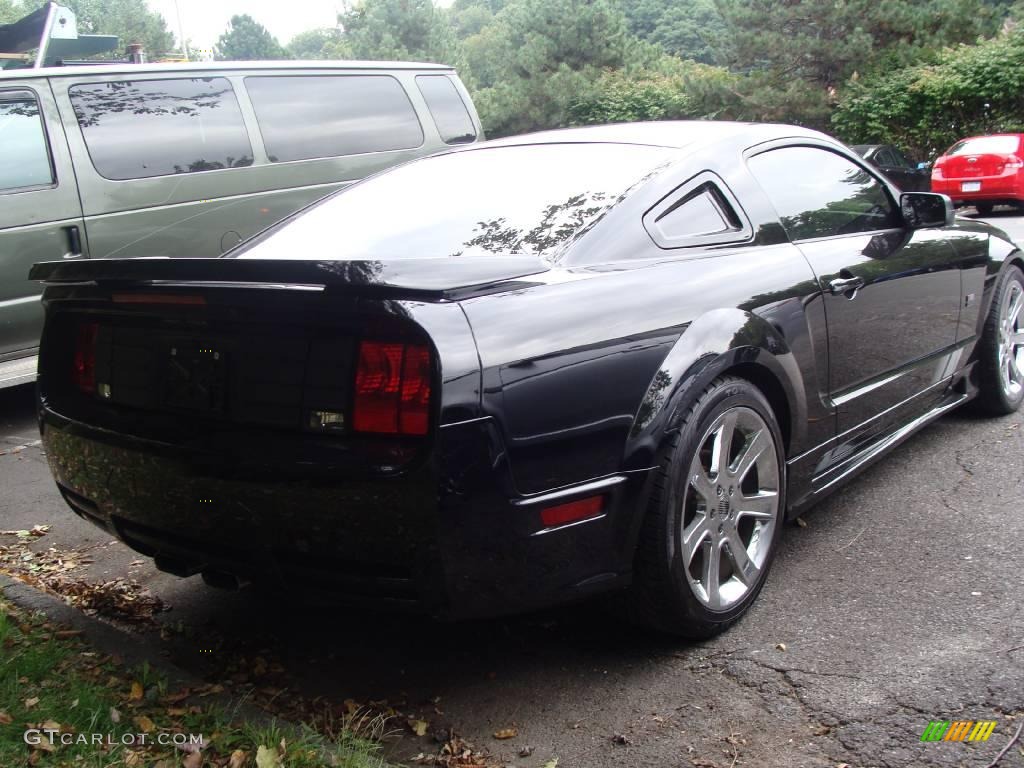 2007 Mustang Saleen S281 Supercharged Coupe - Black / Black/Dove Accent photo #4