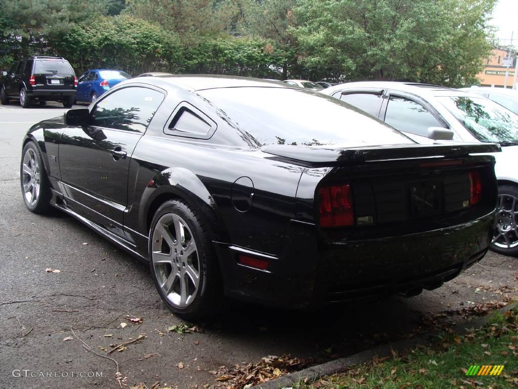 2007 Mustang Saleen S281 Supercharged Coupe - Black / Black/Dove Accent photo #6