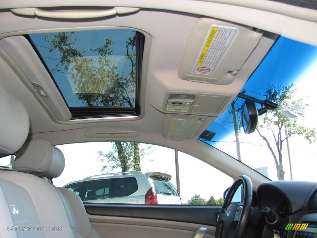 2005 G 35 Coupe - Brilliant Silver Metallic / Stone photo #16
