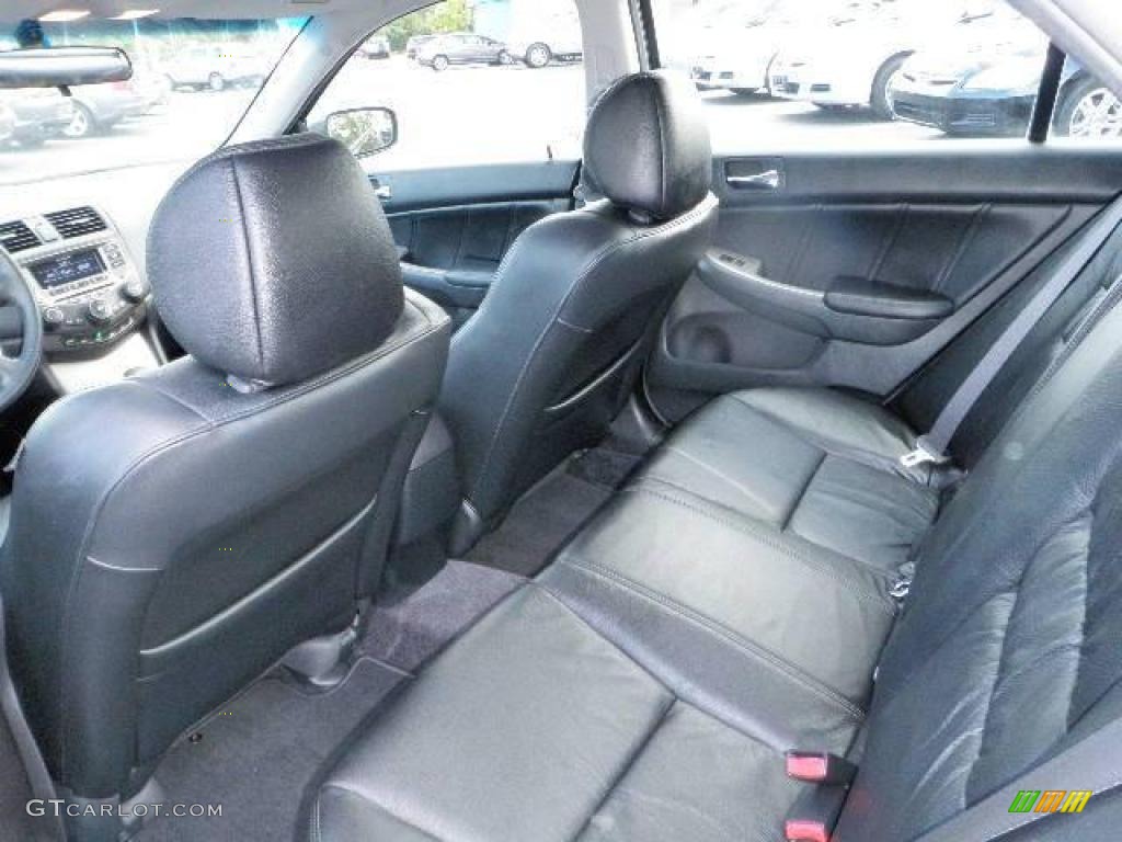 2007 Accord EX-L Sedan - Nighthawk Black Pearl / Black photo #11