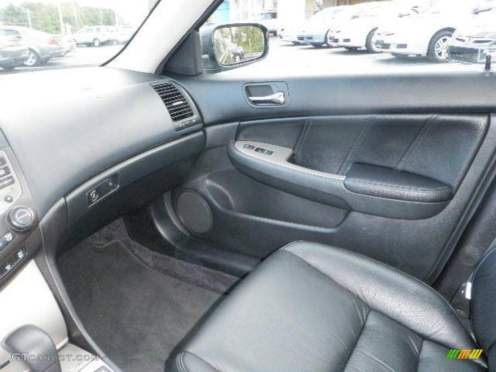2007 Accord EX-L Sedan - Nighthawk Black Pearl / Black photo #22