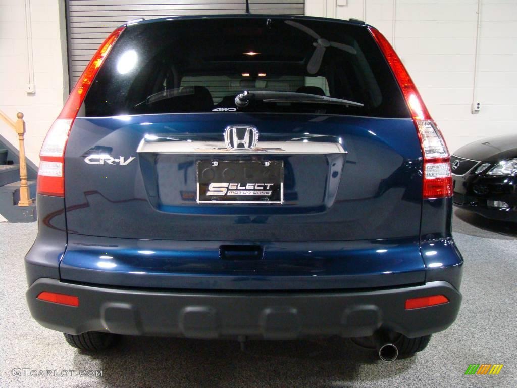 2007 CR-V EX 4WD - Royal Blue Pearl / Black photo #5