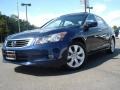 2008 Royal Blue Pearl Honda Accord EX-L V6 Sedan  photo #1