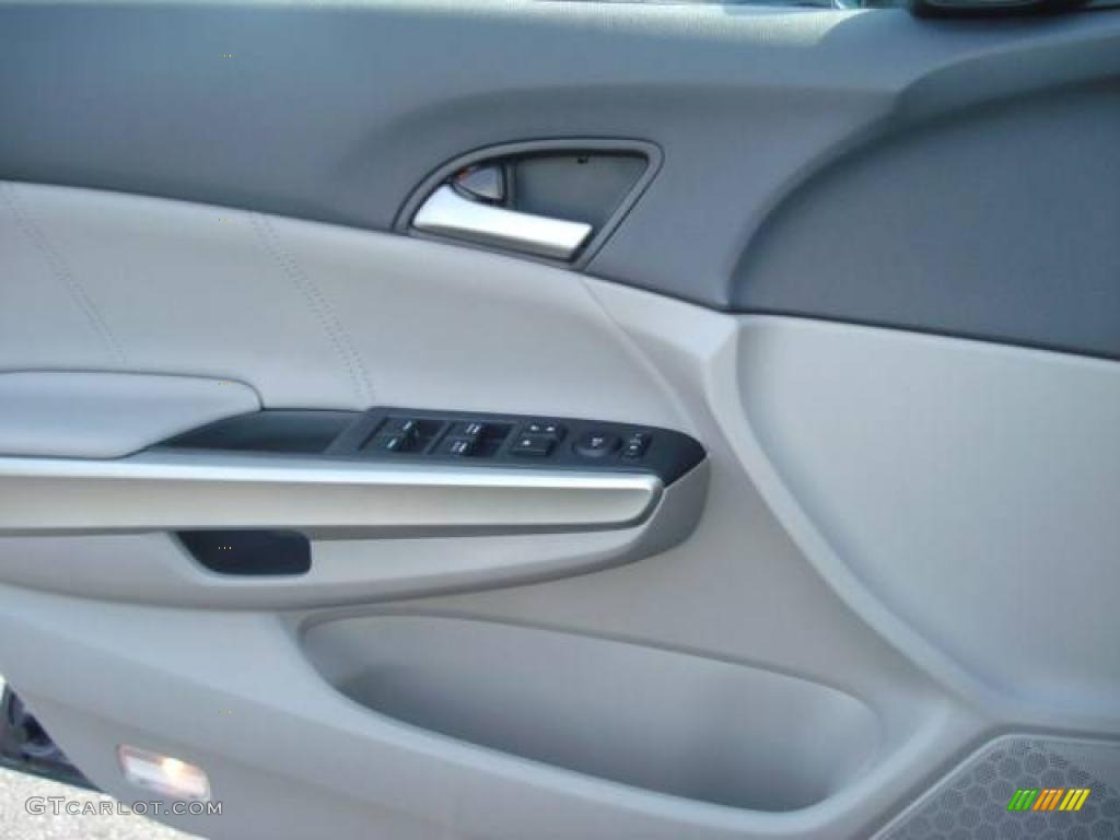 2008 Accord EX-L V6 Sedan - Royal Blue Pearl / Gray photo #14