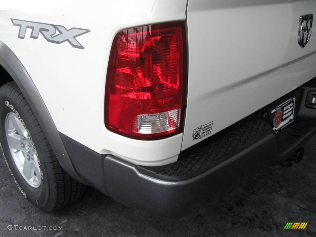 2009 Ram 1500 TRX Crew Cab - Stone White / Dark Slate/Medium Graystone photo #8