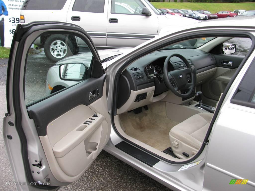 2008 Fusion SE V6 - Silver Birch Metallic / Medium Light Stone photo #14