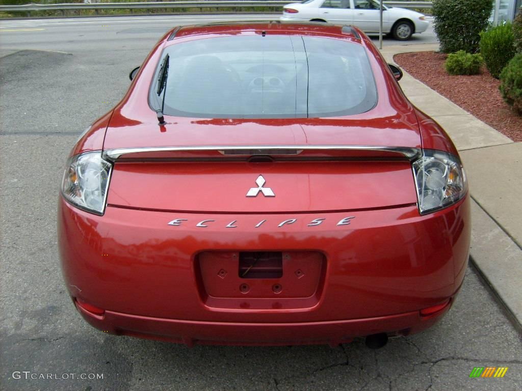 2008 Eclipse GS Coupe - Rave Red / Dark Charcoal photo #4