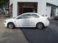 2010 Wicked White Metallic Mitsubishi Lancer ES  photo #2