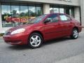 2006 Impulse Red Pearl Toyota Corolla CE  photo #2