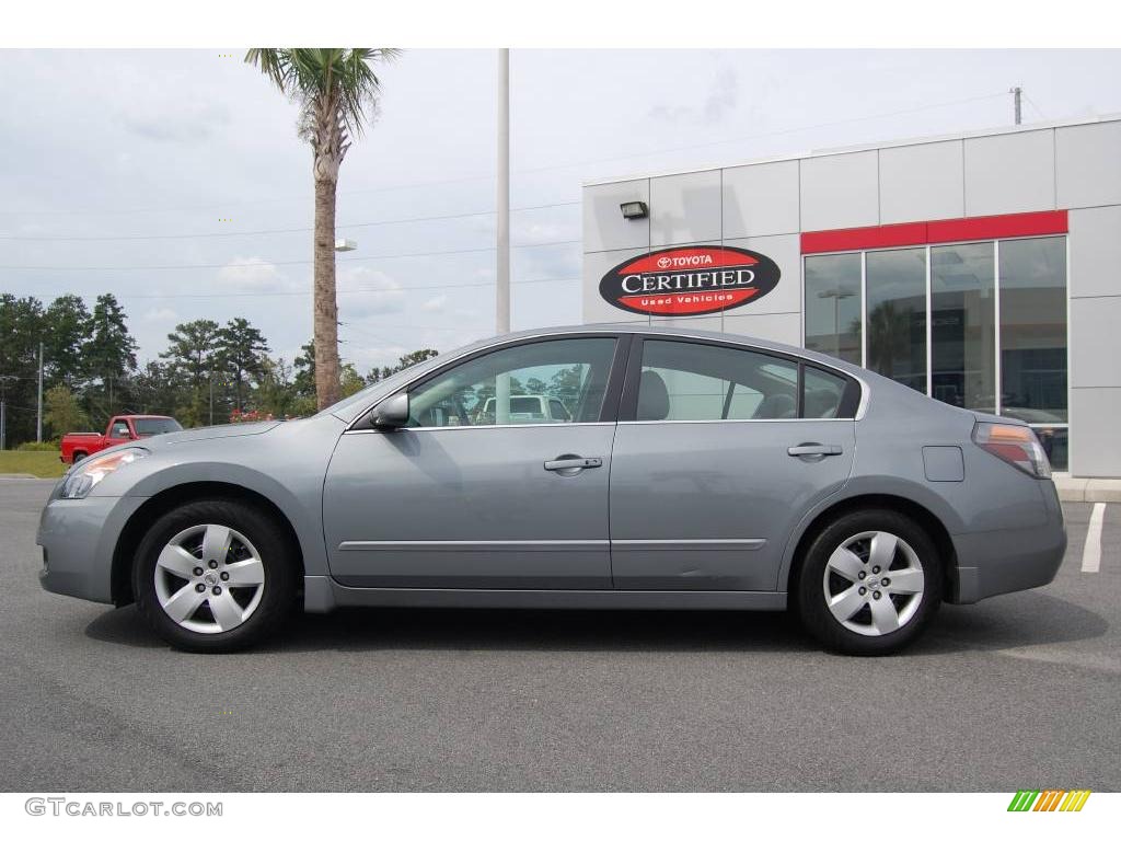 2008 Altima 2.5 S - Precision Gray Metallic / Frost photo #1