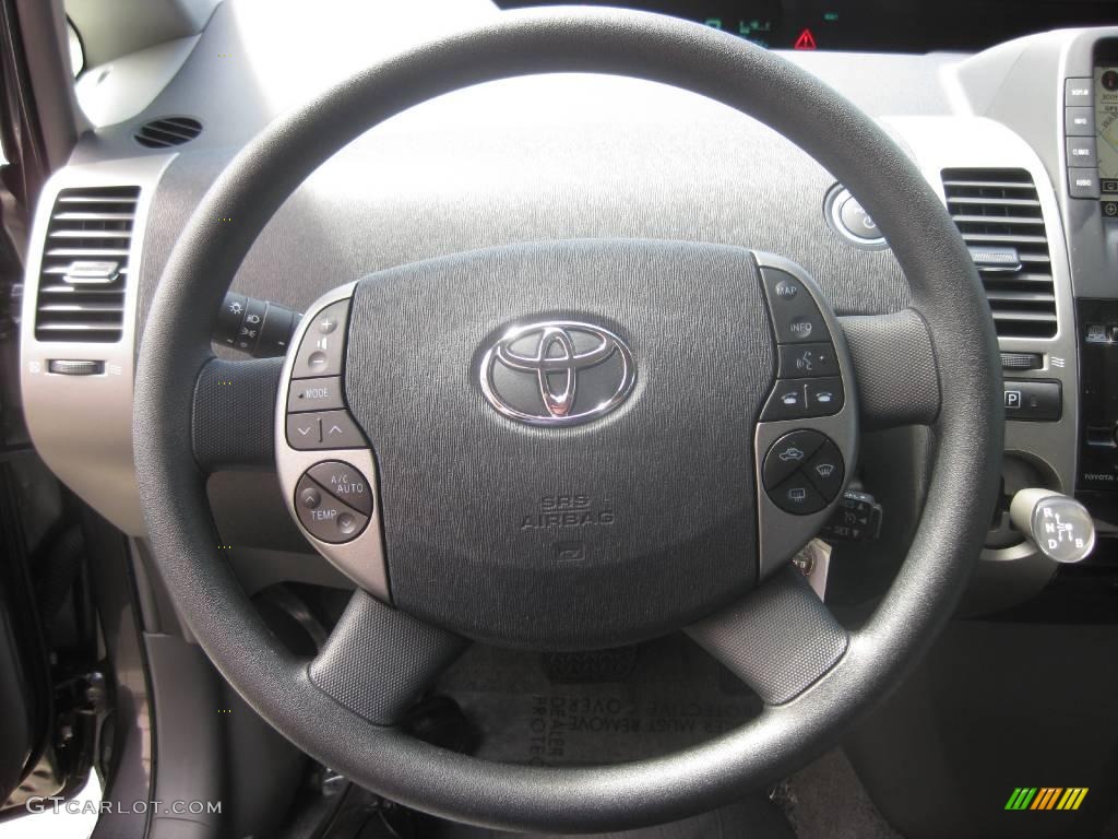 2009 Prius Hybrid - Magnetic Gray Metallic / Dark Gray photo #27