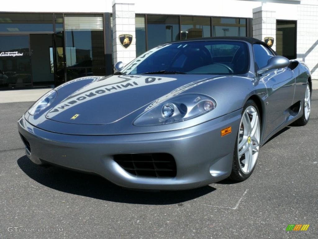 Grigio Titanio (Grey) 2003 Ferrari 360 Spider F1 Exterior Photo #19161465