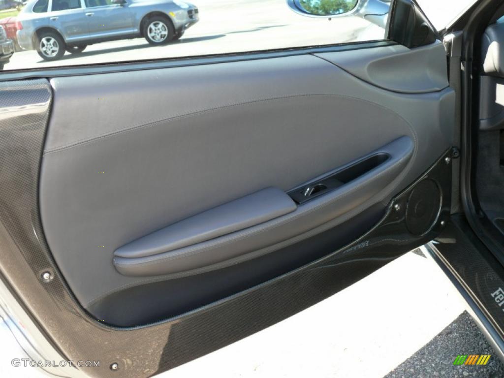 2003 Ferrari 360 Spider F1 Nero (Black) Door Panel Photo #19161497