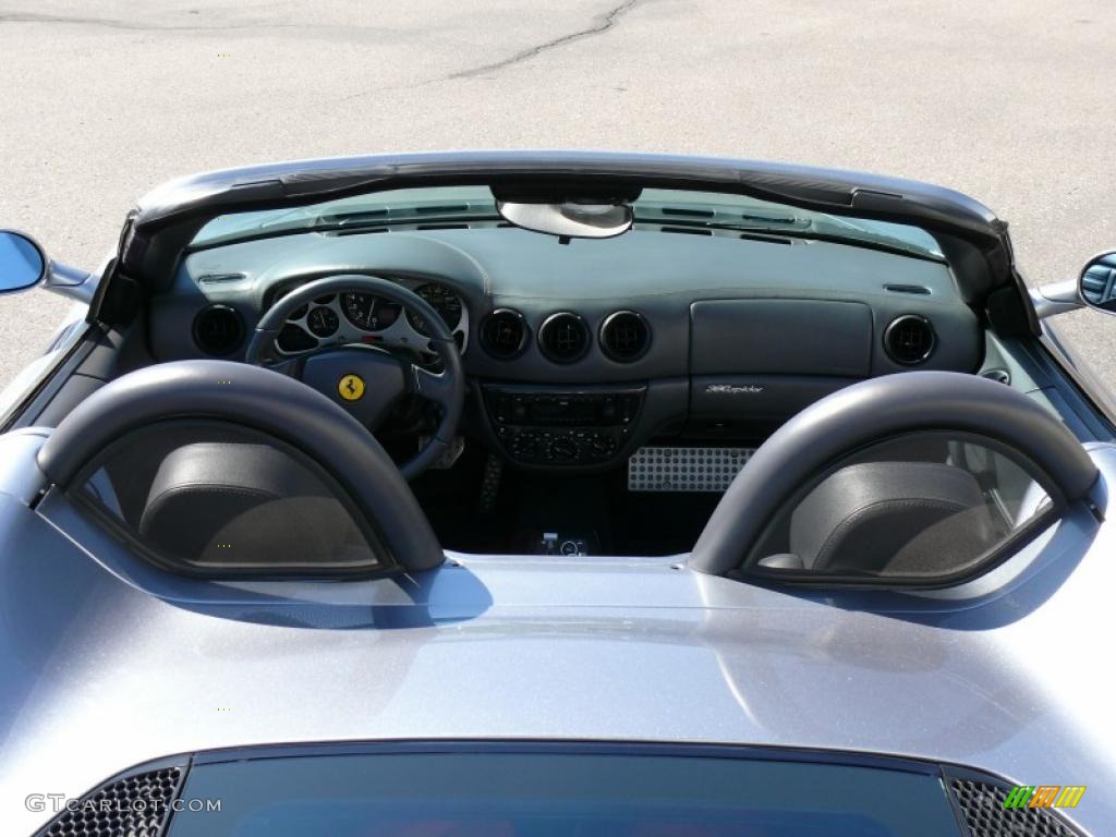 Nero (Black) Interior 2003 Ferrari 360 Spider F1 Photo #19161585