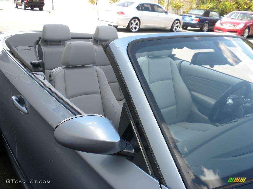2009 1 Series 135i Convertible - Blue Water Metallic / Grey Boston Leather photo #20