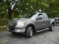 2004 Dark Shadow Grey Metallic Ford F150 XLT SuperCab 4x4  photo #3