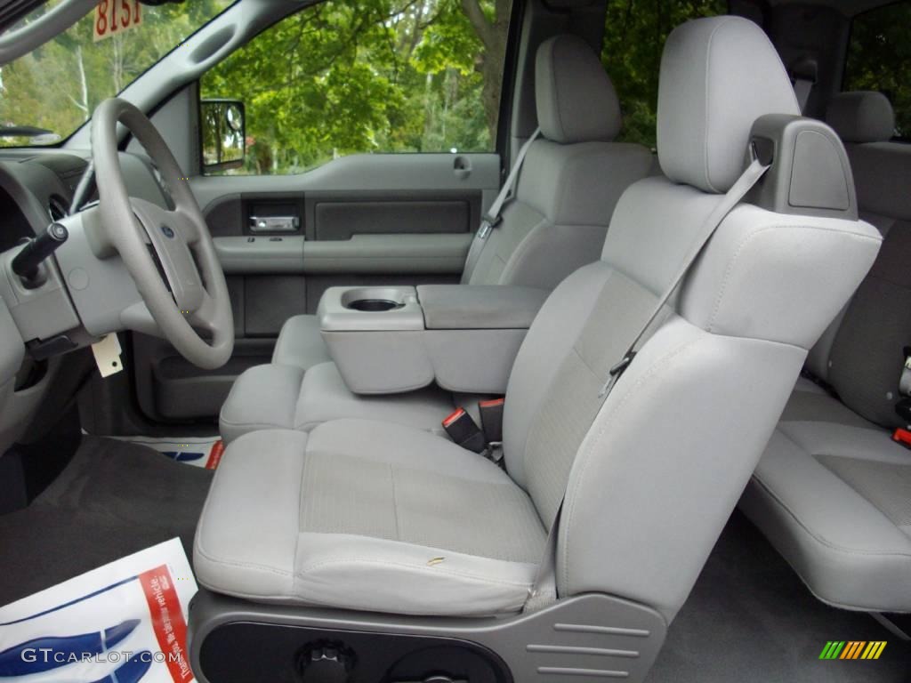 2004 F150 XLT SuperCab 4x4 - Dark Shadow Grey Metallic / Dark Flint photo #8