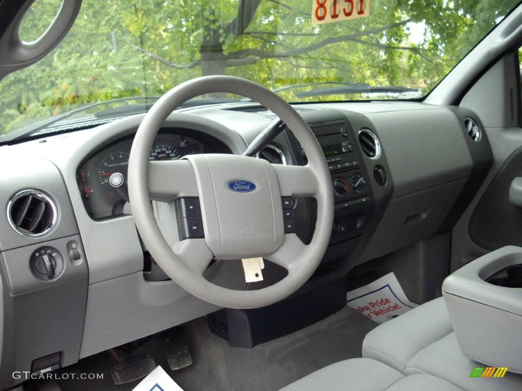 2004 F150 XLT SuperCab 4x4 - Dark Shadow Grey Metallic / Dark Flint photo #9