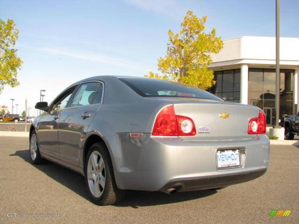 2008 Malibu LS Sedan - Golden Pewter Metallic / Titanium Gray photo #6