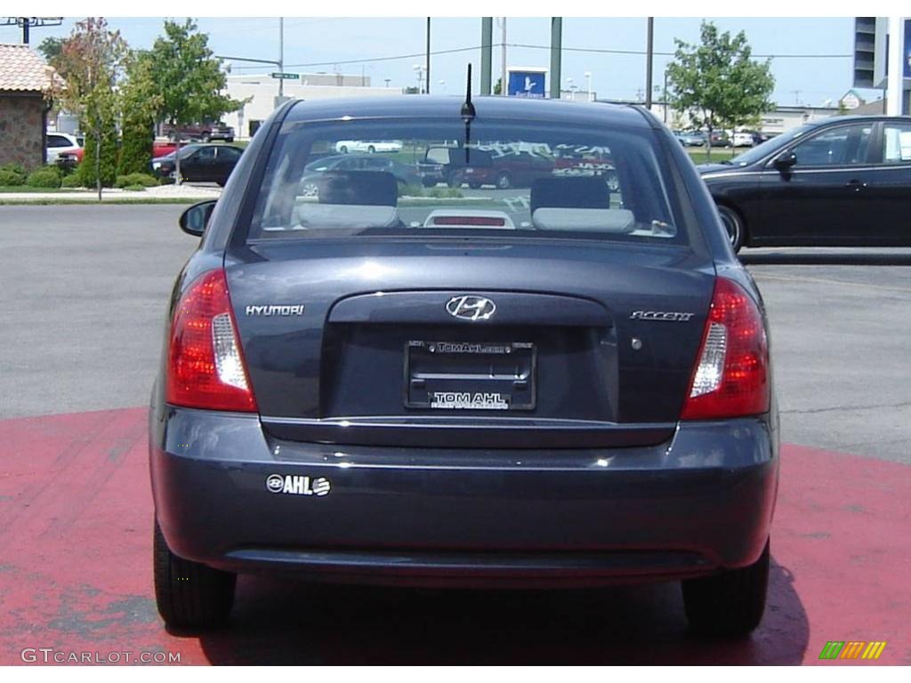 2001 Elantra GLS - Midnight Gray / Gray photo #4