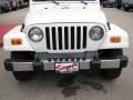 2002 Stone White Jeep Wrangler Sahara 4x4  photo #16