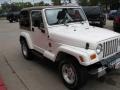 2002 Stone White Jeep Wrangler Sahara 4x4  photo #18