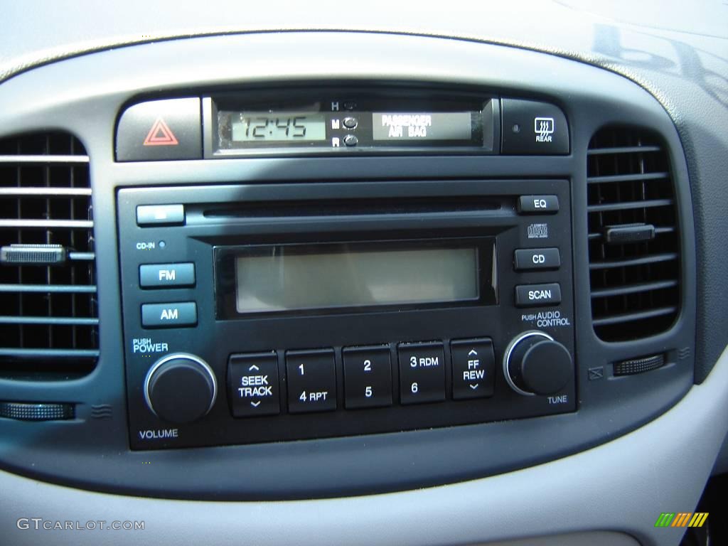 2001 Elantra GLS - Midnight Gray / Gray photo #12