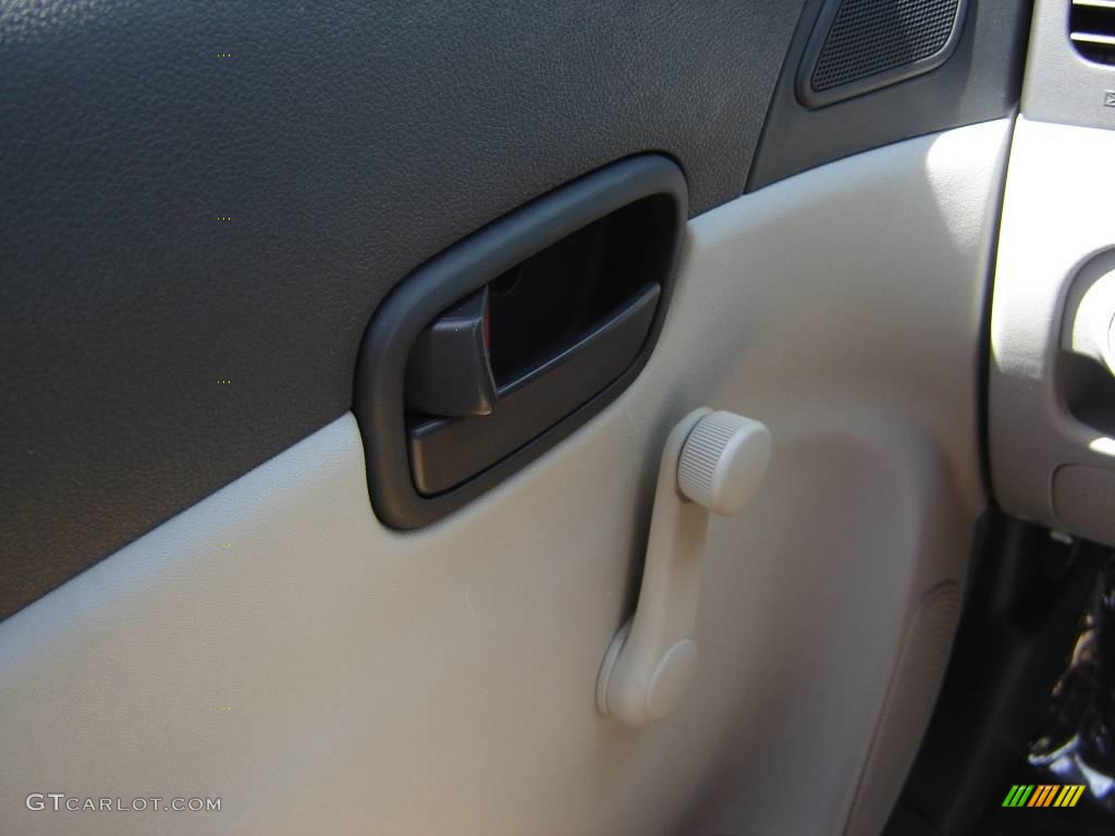 2001 Elantra GLS - Midnight Gray / Gray photo #15