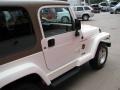 2002 Stone White Jeep Wrangler Sahara 4x4  photo #26