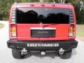 2004 Victory Red Hummer H2 SUV  photo #6